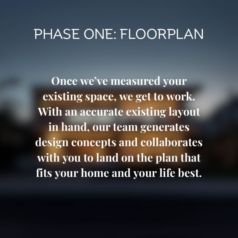bespoke design phase 1