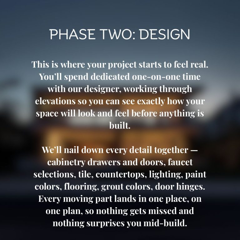 bespoke design phase 2